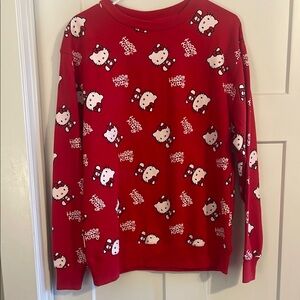 Hello Kitty Red Sweatshirt